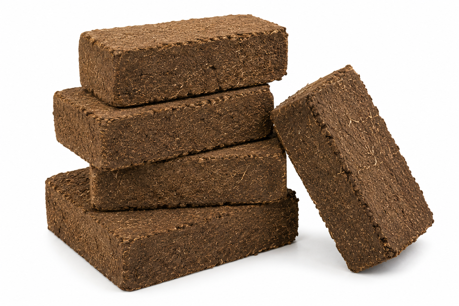 Cow Dung Blocks